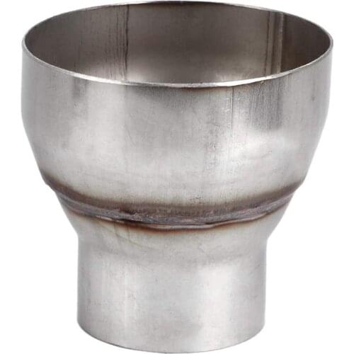 Exhaust Adapter Pipe,2.5-4 Inch Universal Stainless Steel Turbo Exhaust Reducer Adapter Joint Pipe for Mazda Dodge Acura