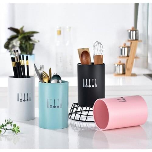 Stainless Steel Chopsticks Cage Multi-Function Fork Spoon Cutlery Drain Containers Tableware Stand Storage Rack Kitchen Utensils