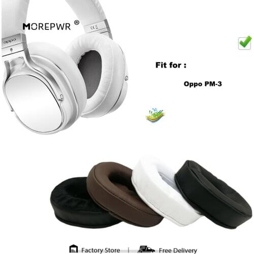 Replacement Ear Pads for Oppo PM-3 PM3 PM 3 Headset Parts Leather Cushion Velvet Earmuff Earphone Sleeve Cover