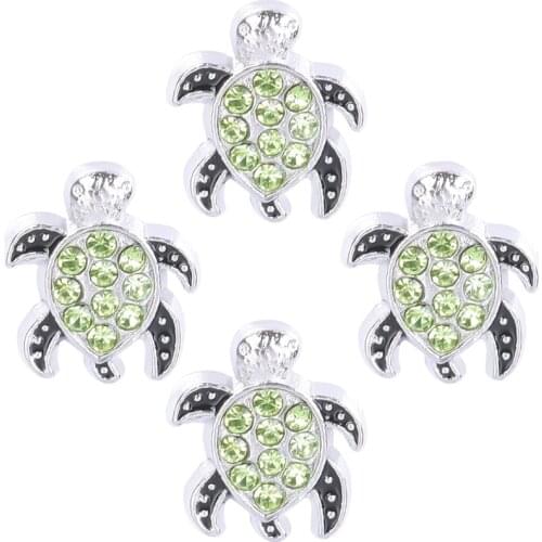20Pcs/lot Enamel Animal Sea Tortoise Floating Charms Finding Floating Lockets Charms Jewelry Supplies