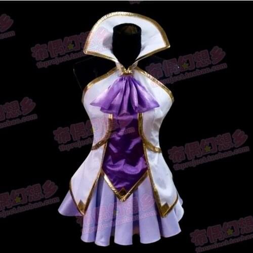 2016 Custom Made Storm Goddess Janna Cosplay Costume From Game LOL Cosplay Costumes