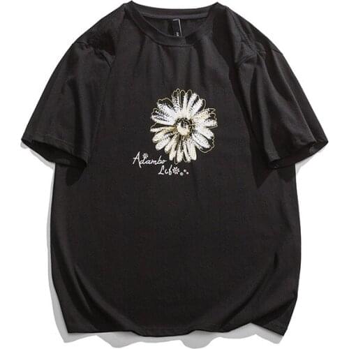 2021 Summer Men Vintage Printed Graphic T Shirts Mens Japanese Flower Harajuku T-Shirt Man Streetwear Letter Tees XXL