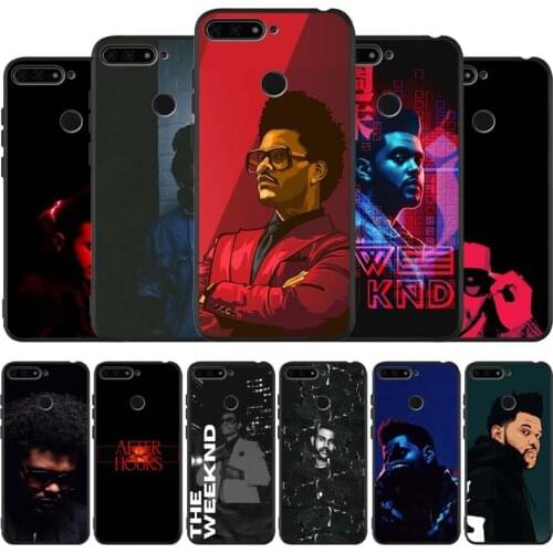 The weeknd black Silicone Phone Case For honor 30 20 Pro 8 8X 9 10 20 Lite Mate 10 20 30 Lite Pro cover