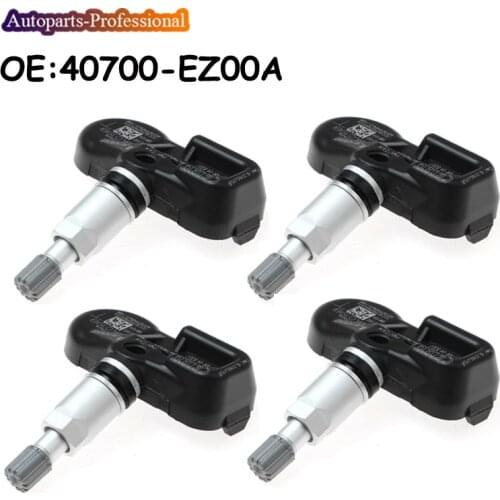 4 Pcs/lot CarTPMS Tire Pressure Sensor For Nissan Titan XD 2016-2021 40700EZ00A 40700-EZ00A 40700-EZ00B PMV-CA14 PMVCA14