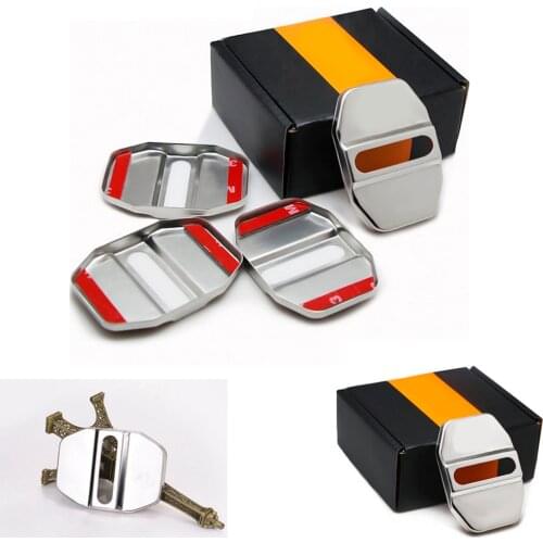 For Fiat Wyatt 12-14 14-15 Freemont 12-14 Ottimo Viaggio Freemont stainless steel car door lock cover RAJQ-FIATR12 4PCS