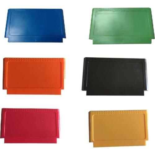 Xunbeifang Game Cartridge Replacement Plastic Shell for 8 bit Game Card For FC Yellow Blue
