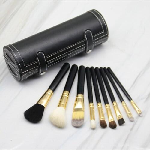 9pcs Soft Makeup Brushes Kit and Box Beauty Make up Brush set Concealer Cosmetic Blush Foundation Brush Eyeshadow Concealer Tool