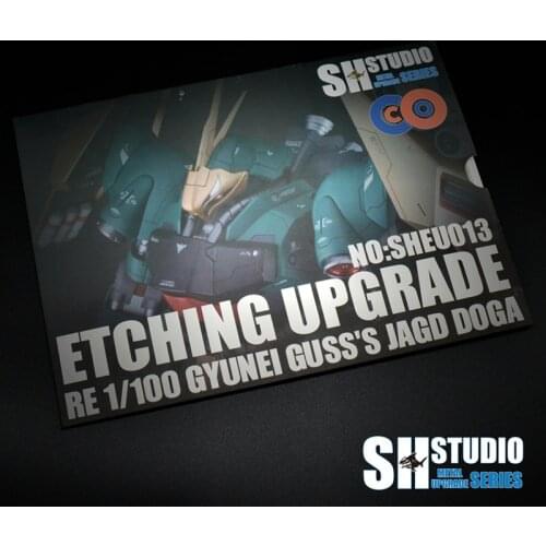 SH STUDIO RE 1/100 MSN-03 JAGD DOGA GUNDAM Special Metal Etching Sheet Action Figure Model Detail Modification Repair
