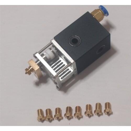 Ultimaker 2 UM2 3D printer parts all metal aluminum alloy printing head hot end Olsson block nozzle kit/set for 1.75/3mm