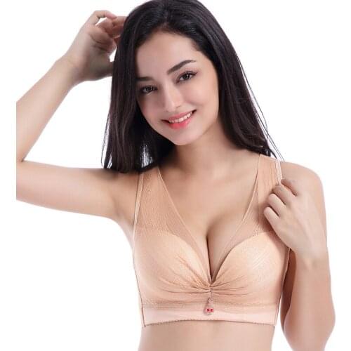 Sexy Bras For Women Seamless Bra Push Up Lingerie Large Cup Bralette Plus Size Ultrathin Brassiere Underwear Intimates #D