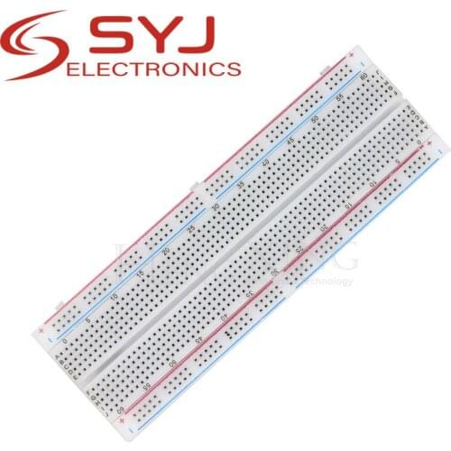 1pcs/lot Breadboard 830 Point Solderless PCB Bread Board MB-102 MB102 Test Develop DIY In Stock