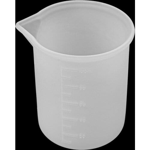 100ML Silicone Measuring Cup Split Cup Resin Silicone Mould Handmade Tool DIY Epoxy Resin Mould Jewelry Making Findings Tool