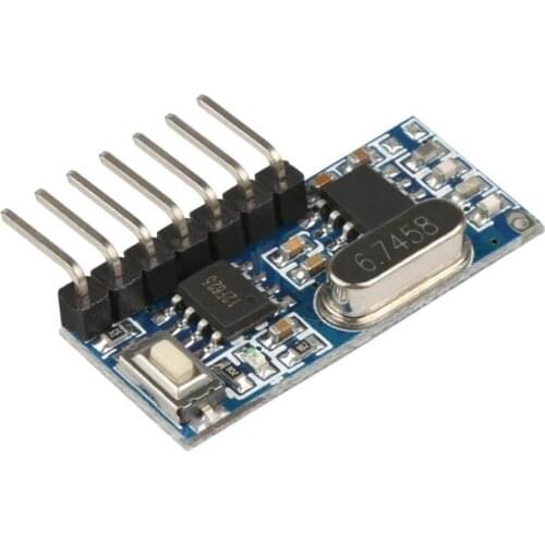 433MHz superheterodyne wireless decoding receiver module 4 high-level output 1527 decoding RX480E-4CH