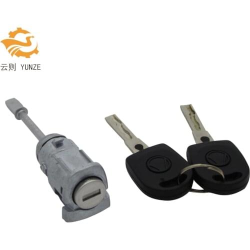 6L3837167B LEFT DOOR LOCK BARREL CYLINDER for VW SEAT IBIZA CORDOBA CADDY
