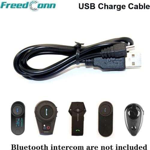 Accessories 8/5 pin USB Charge Cable Line for FreedConn TCOM VB SC FDCVB COLO Motorcycle Bluetooth Intercom Helmet Headset