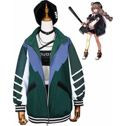 Anime! Game Arknights Cuora Cosplay Costume Haollween Costumes for Women Adult Carnival Party Uniform Hoodie Pants Daily Suits