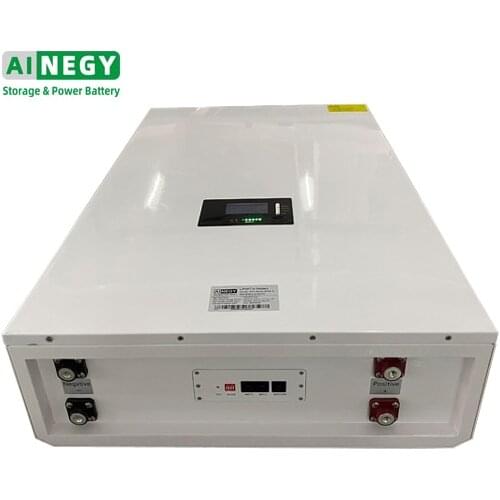 Ainegy Tesla solar energy powerwall Off Grid LiFePO4 10KWh 48 Volt 200Ah lithium iron phosphate Battery with BMS for SUBMARINES