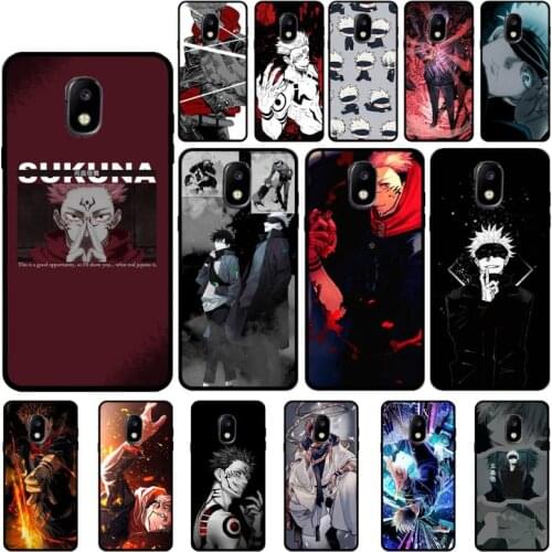YNDFCNB Jujutsu Kaisen Phone Cases For Samsung Galaxy J7 J6 J6PLUS J8 J4 J4Plus J7DUO J7NEO J2 J5 J6 J7 Prime
