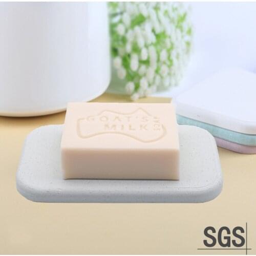 Bathroom Diatomite Quick-drying Soap Pad Holder Simple Water Absorption Non-slip Deodorant Soap Mat for Kitchen and Bathroom