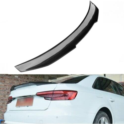 For Audi S4 B8.5/S4 2013 2014 2015 2016 4 Doors Carbon Fiber Rear Trunk Spoiler Boot Wing PSM Style