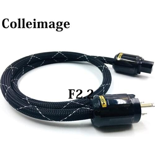 Colleimage Hi-End 314ag hifi audio US power cord hifi US power cable with P-029 power plug connector