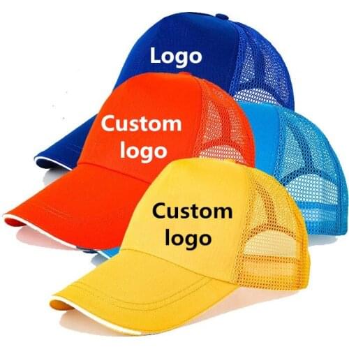 Diy Logo Embroidered baseabll cap Outdoor Men Women Custom trucker hat Sport tennis Jogging hats