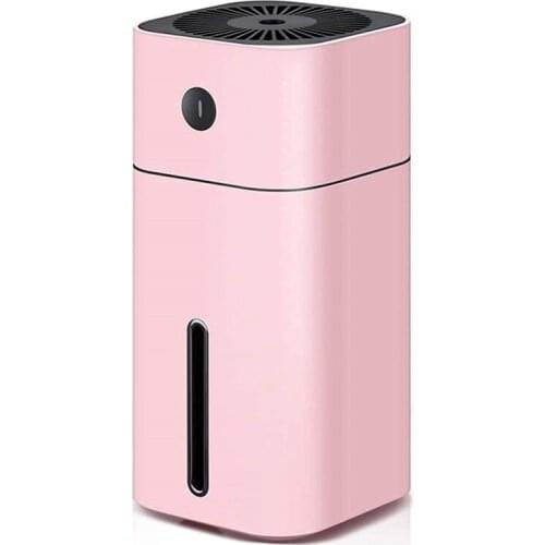 Mini USB Small Personal Humidifier with 7-Colors Light Two Spray Mist Auto Shut-Off Super Quiet for Travel Office Baby Bedroom