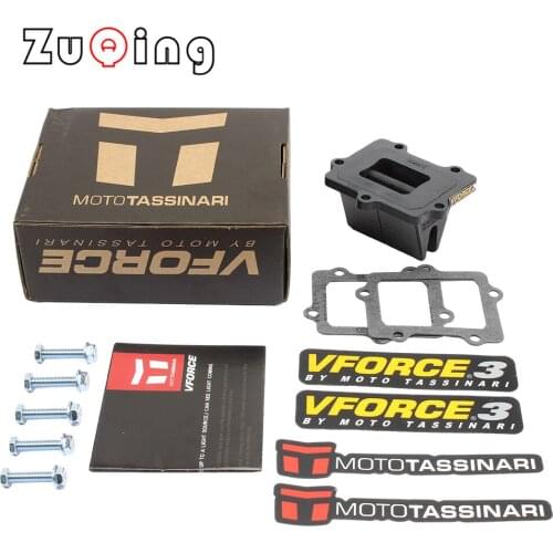 Reed Valve Set Carbon Fiber V307A for SUZUKI RM250 1996 1997 2003-2008 Motorcycle Motor Parts for YAMAHA YZ250/YZ250X 1997-2019