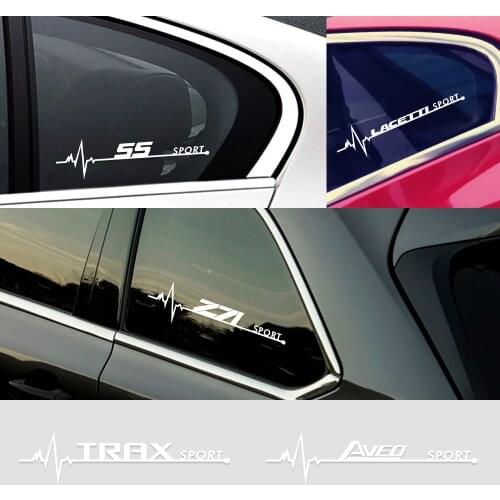 Car Side Window Body Sticker Decal For Chevrolet Cruze Lacetti Captiva SS Z71 Equinox Trax Impala Camaro Sonic auto Accessories