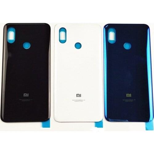 Original New 3D Glass For Mi8 Battery Cover Case Spare Parts For Xiaomi Mi8 Mi 8 Battery Back Cover Door Phone Housing Case