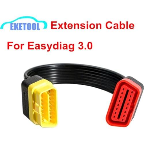 Original LAUNCH OBD2 16Pin Extension Cable OBDII 16Pin Extended Female to Male Extension For Easydiag 3.0/X431 V/V+/Golo