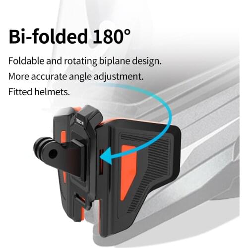 Motorbike Helmet Mount Strap Holder Front Chin Mount for GoPro 9 7 5