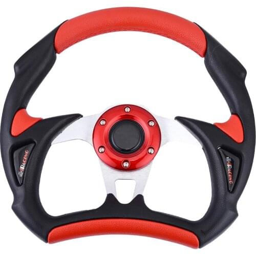 300mm Universal Aluminum Racing Steering Wheel PVC Sports Drifting Wheel Fits for All Car