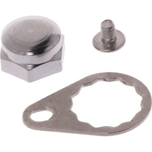 Fishing Handle Reel Double Knob Replacement Baitcasting Accessory Aluminum Alloy