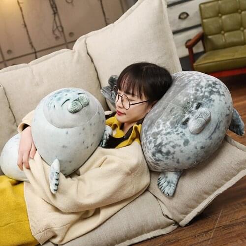 Cute Plush Seals Doll Soft Stuffed Pillow Doll Toy Gift for Kids Girlfriend