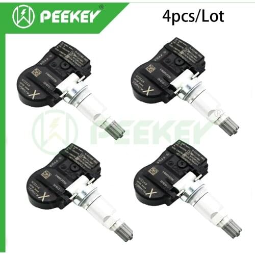 4pcs Tire Pressure Monitor System Sensors TPMS sensor 40700-3AN1A for Nissan Juke Cube Versa Leaf Sentra 407003AN1A 40700 3AN1A