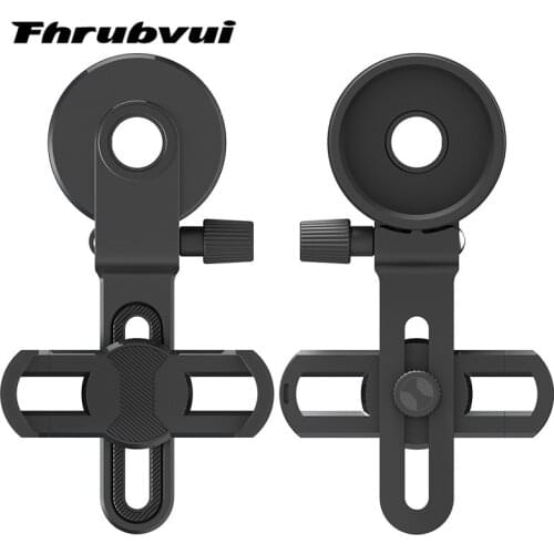 Universal Cell Phone Adapter Bracket Clip Mount Soft Rubber Material for Binocular Monocular Spotting Scope Telescope