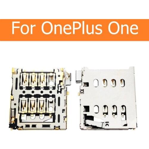 SIM Card Reader Adapter For OnePlus One A0001 A1000 A1001 SIM Card Slot Holder For 1+ SIM Connector SIM Socket Replacement Parts