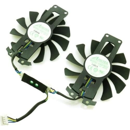 GA81S2U 12V 0.38A 75mm 4Pin Fan For ZOTAC GTX950 GTX960 4G PCI-EDC Graphics Card Fan