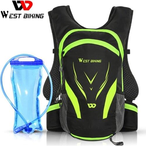 WEST BIKING 16L Cycling Backpack Waterproof Ultralight Bicycle Bag Outdoor Mountaineering Hiking Travel Bike Hydration Backpack