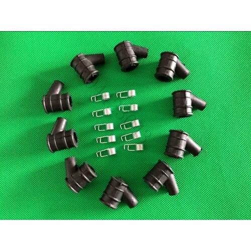 10sets 4500 5200 5800 45CC 52CC 58CC Chinese Chainsaw Ignition Coil Spark Plug Cap