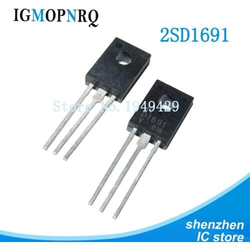 10pcs 2SD1691 TO-126F D1691 TO-126 KSD1691 new