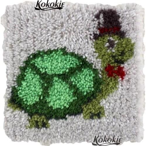 3d carpet cross stitch sets sale cartoon Crocheting Rug Yarn embroider Needlework kits Threads embroidery Latch Hook Rug Kits