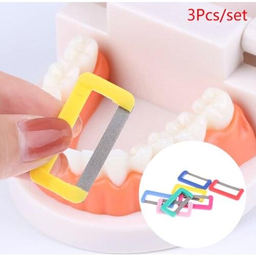 3X Dental Orthodontic Interproximal Enamel Polishing Tooth Enamel Reducted Oral