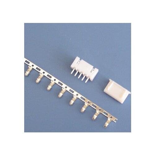 50 sets XH2.54 5P 5Pin Straight Pin Header+Terminal+Housing Connector