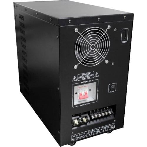 Low frequency 6000VA Pure Sine Wave DC48V to AC220V Line interactive UPS