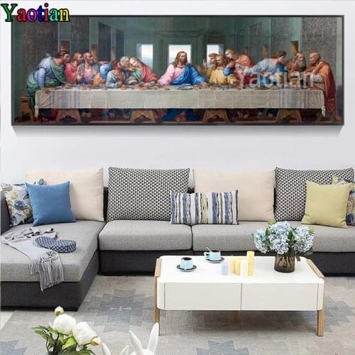 Last Supper 5d diamond Painting full square/round diamond embroidery Christian Picture for Living Room Classical Wall Art