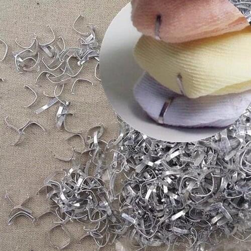 Socks Packaging Aluminum Buckle Aluminum Clip Socks Toe and Socks Mouth Fixed Buckle 400g Aluminum Buckle Aluminum Clip