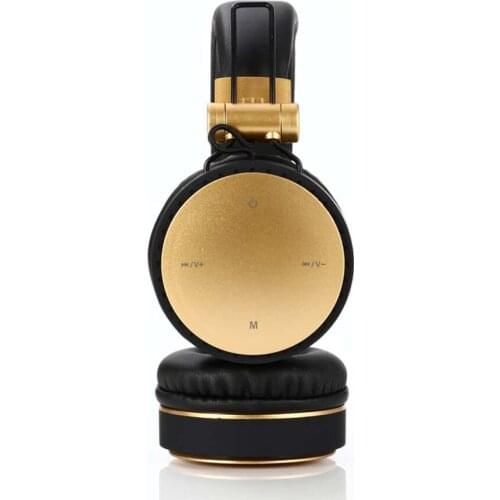 Bluetooth Headphone Portable Wireless Sports Support TF Card Phone Talking Bass Foldable Adjustable Headband