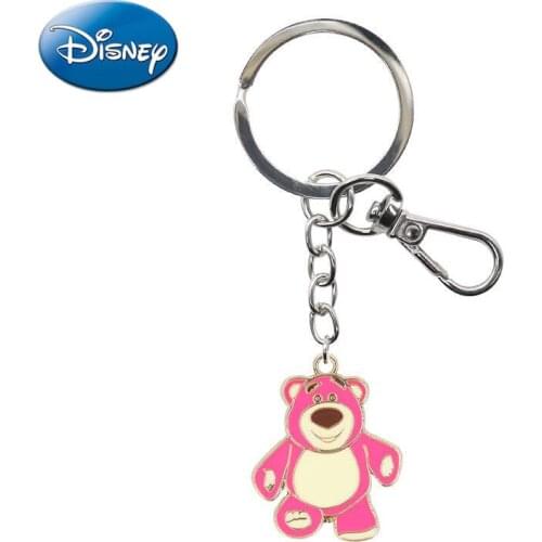 Disney Losto Keychain Simple Cartoon Accessories Female Schoolbag Key Ring Buckle Couple Ornaments